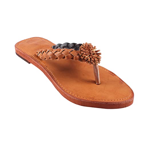 Women Rajasthani Handmade Ethnic Casual Jaipuri Slipper/Chappal