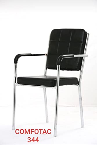 Image of Steel Chair with Comfortable Cousion for Dining Room /Multi Purpose Chair (Comfotac 344)