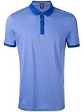  Hugo Boss Poloshirt – flach – Herren – Blau – Größe S