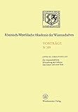  Die wissenschaftliche Erforschung des Gehirns: Das Ganze und seine Teile: Das Ganze und seine Teil: Preis der Landesregierung Nordrhein-Westfalen zur ... Ingenieur- und Wirtschaftswissenschaften)
