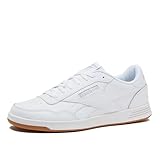 Reebok Court Advance Sneakers for Men - Casual Tennis Mens Shoes Size 6 to 15, White or Black, Footwear White/Cold Grey2/Reebok Gum, 12.5