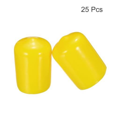Evite cortes con fundas protectoras de roscas uxcell y tapas de vinilo elástico de 15 mm 3