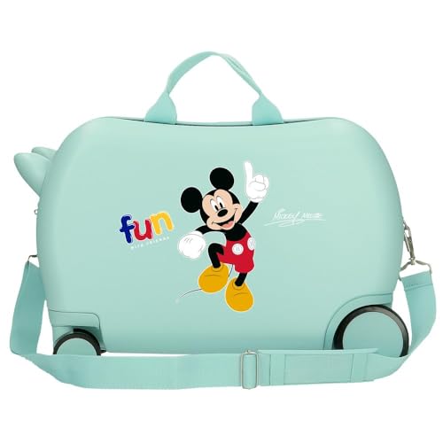 Miniatura 4 de Joumma Disney Mickey Fun With Friends Maleta Infantil Azul 45x31x20 Cms Rígida Abs 24,6l 1,8 Kgs 4 Ruedas Equipaje Mano