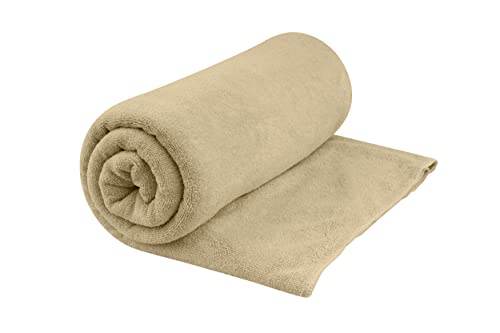 Sea to Summit Tek Towel, Plush Camping and Travel Towel, X-Large (30 x 59 inches), Desert Brown