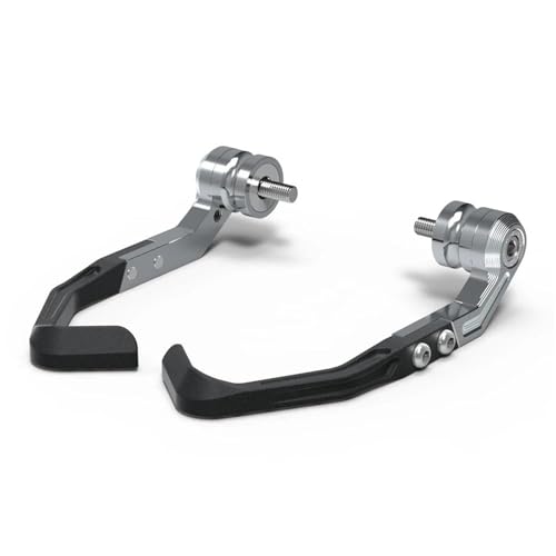 Protège-mains moto antichute gris pour sécuriser vos sorties en BMW S1000R et F900R SE
