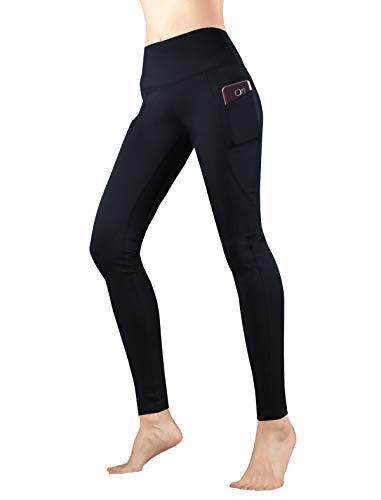 SCREENSHOT-L81902N High Waist Out Pocket Yoga Pants Tummy Control Workout Running 4-Way Stretch