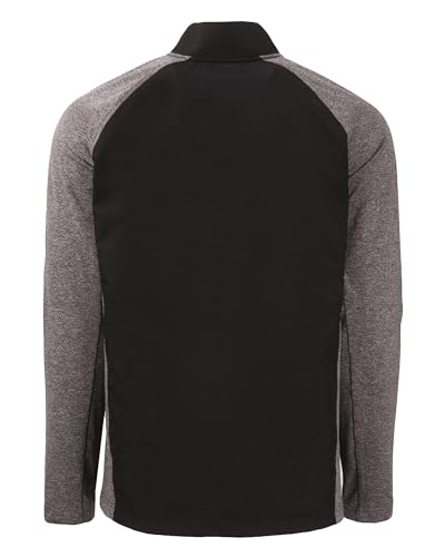 Image of Cutter & Buck Adapt Eco Knit Hybrid Recycled Mens Full Zip Jacket