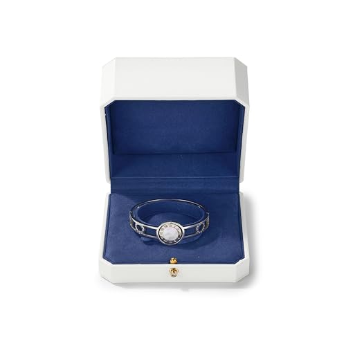 Leather Bracelet Gift Box Bangle Holder Octagonal Jewelry Gift Box For Bangle Bracelet Storage