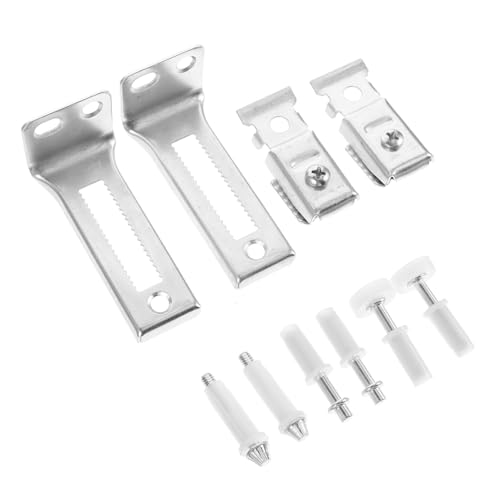 Kit de herrajes para puerta corrediza bi plegable con guía inferior de reemplazo miniatura 1