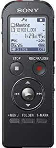Sony ICD-UX533BLK Digital Voice Recorder - Black