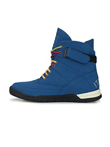 Image of Eego Italy Premium High Top Men's Boots (NR-6-NAVY-6)