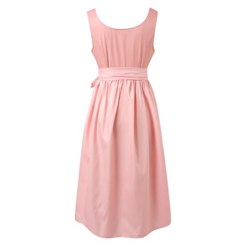 Vestido de cosplay de estilo bávaro para mujer con delantal elegante 3