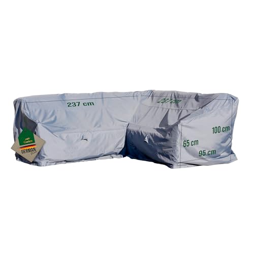 Housse pour canapé d'angle de jardin en polyester tissé 600D