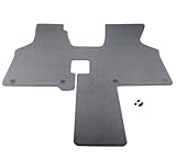 Volumen de entrega: Alfombrilla de 1 pieza con sistema de fijación original VW 4x Tornillos