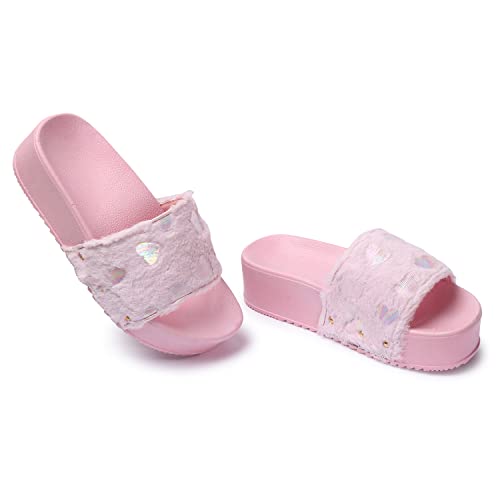 Image of Longwalk Women High Sole Fur Sandal for Girls