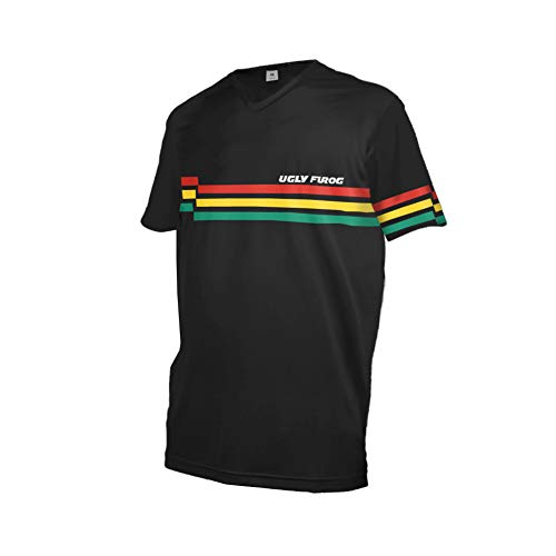 Uglyfrog MTB Conjunto de Ropa Bicicleta, Maillots Jersey Manga Corta/Manga Larga Hombre...