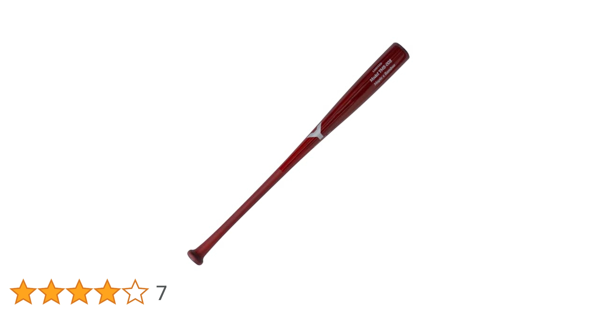 プロリミテッド メイプルバット MAPLE YUM-008 ヤナセ Yバット 硬式木製バット 北米ハードメイプル セミトップ