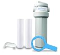 Watts Premier WHT WH-LD Whole House 50-Micron Sediment Water Filtration Kit, White