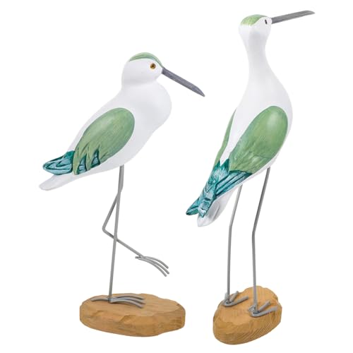 Figurines de mouette d'océan aux finitions soignées pour sublimer vos massifs