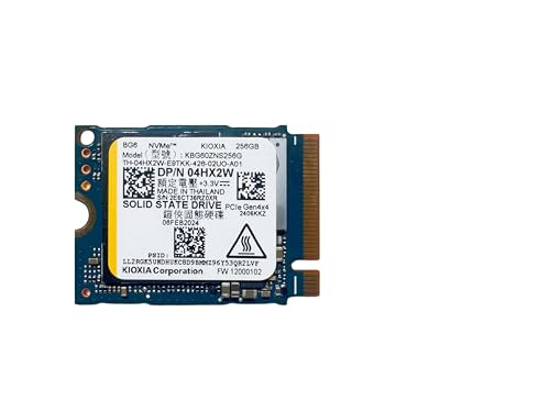 �y�����ςݕi�zKIOXIA BG6 256GB NVMe SSD KBG60ZNS256G M.2 2230 PCIe Gen4 x4 ����SSD �Ǎ��ő�4400MB/s �����ő�3000MB/s Dell DP/N 04HX2W OEM �o���N