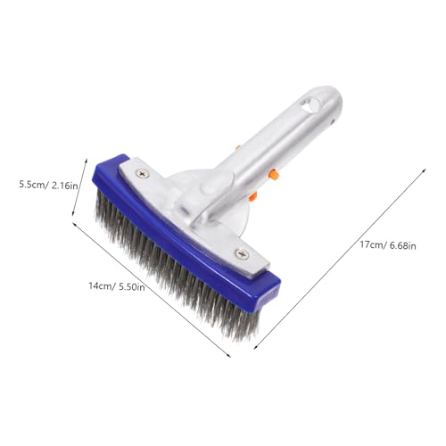 SEWOART Pool Wire Brush Cleaning Brush for Swimming Pool 5 Inches Easy to Use Portable for Stains Removal