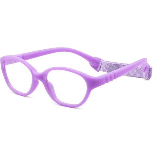 Geborilma Bendable Kids Glasses 1-3 Years - 45-15-120 Flexible Toddler Eyeglasses Frames For Prescription Lenses by Geborilma - Used condition - US$20.81