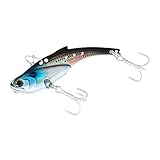 ダイワ(DAIWA) シーバス メタルバイブ モアザン リアルスティール 18g ボラコノシロ ルアー