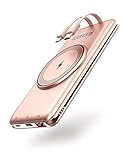 🔋【Bateria Magnética Inalámbrica】Este bateria magsafe tiene una función de atracción magnética, que puede adaptarse firmemente a los teléfonos móviles de la serie iPhone12 / 13 y cargarlos sin cable.