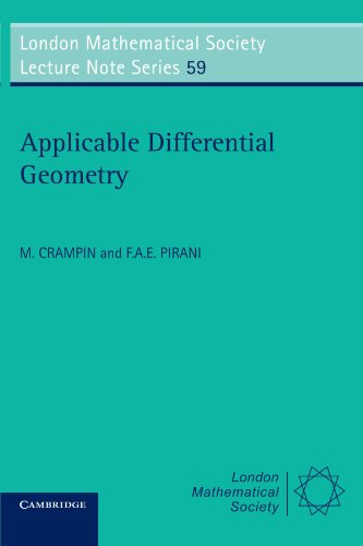 Preisvergleich Produktbild Applicable Differential Geometry (London Mathematical Society Lecture Note Series)