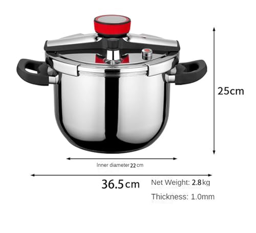Olla a presión acero inoxidable 7.4 qt TBLOTYD miniatura 6