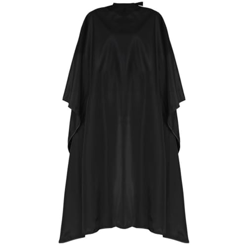 Cape de Coiffure PBAHAUP, Tablier de Coiffure Unisex, Noir, 140 x 90 CM