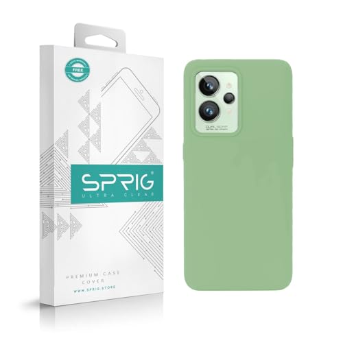 Image of SPRIG Compatible with Oppo Realme GT 2 Pro Premium SilkTone Back Cover Drop Tested Shock Proof Mobile Case for Men, Women, Boys and Girls with Camera Protection (Mint Green)