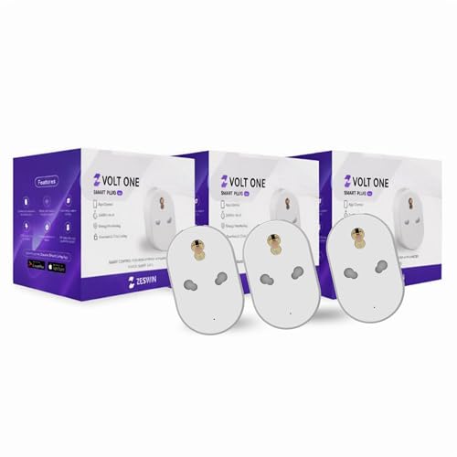 Volt One 16A Wi-Fi Enabled Smart Plug with Energy Tracking – Perf...