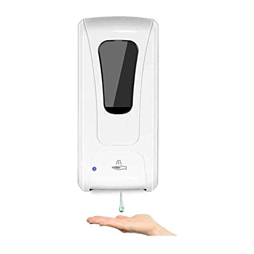 Above All Advertising Automatic Hand Sanitizer Gel Soap Dispenser, Touchless Motion Sensor Commercial Wall Mounted Hands Free Dispenser Auto Spray Machine - 1000ML