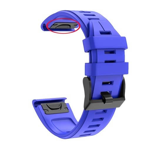 Bracelet de montre en silicone Garmin Fenix pour remplacer l'usure