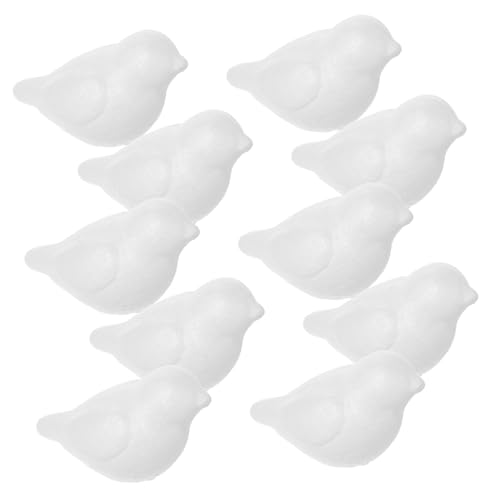 KOMBIUDA Schaumstoff-Vogel-modellierset 15-teilige Formen Vogeldekorationen Für Ostern Kreatives Basteln Für Jungen Und Mädchen Erwachsene