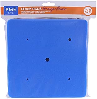 PME Mexican and Flower Foam Pads, Set of 2, Blue