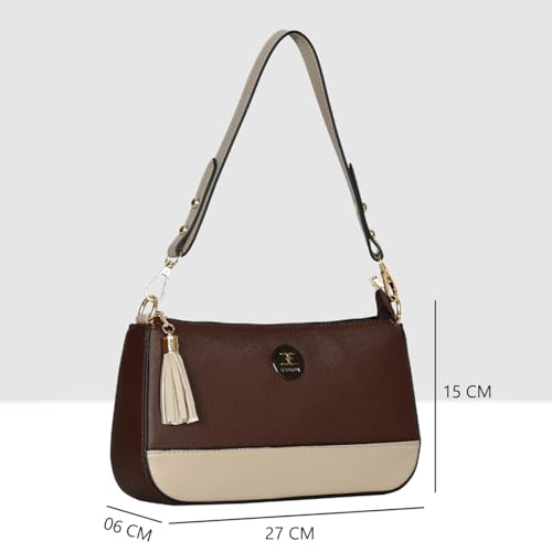 Image of ESBEDA Classic Drymilk Handbag | Ladies Purse | Stylish Handbag | Gift Bag For Women
