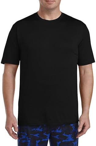 Harbor Bay by DXL Men's Big and Tall Tech Stretch Crewneck T-Shirt