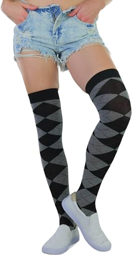 Image of ToBeInStyle Women's Over The Knee Knit Thigh High Warm Socks