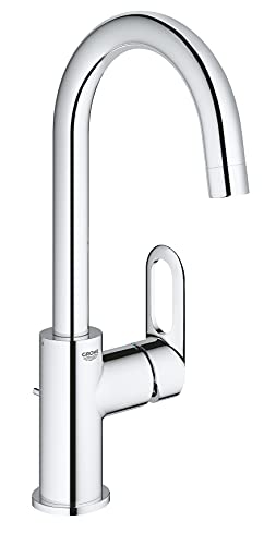 GROHE Mitigeur monocommande Lavabo Taille L Start Loop Chromé 23780000 (Import Allemagne)