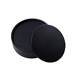 Photo Gallery warmhm 7 pezzi sottobicchieri in pu rotondi con supporto isolante termico antiscivolo per bevande protezione superfici colore nero Photo Gallery warmhm 7 pezzi sottobicchieri in pu rotondi con supporto isolante termico antiscivolo per bevande protezione superfici colore nero