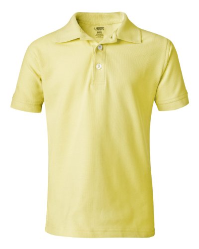 Image of French Toast Big Boys' Short Sleeve Pique Polo