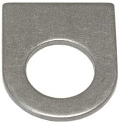 Short Weld On Brake Line And Brake Hose Mounting Tabs With 5/8 Inch Hole - Bag Of 50 Pieces