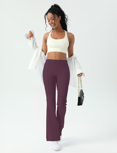 Image of AB-Eleven Women's Yoga Pants Bootcut Flare Leggings Bell Bottom Leggings