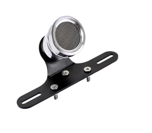 Feu arrière de frein à LED rétro pour moto avec feu de plaque d'immatriculation intégré