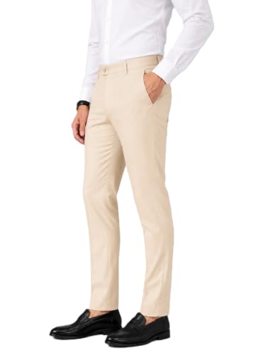 Image of Mens Formal Pant | Comfortable Cotton Trousers for Office and Business Wear