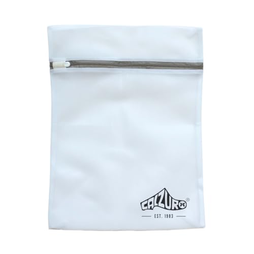 Image of CALZURO Laundry Bag for Clogs - Designed for All Calzuro Footwear, Fine Mesh Material, Durable Zipper Closure with Cover for Snag Prevention, Gentle Wash, Protects Shoes and Clothes in Washing Machine