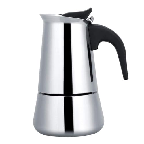 Beufee Cafetière, Cafetière Moka Cafetière Expresso En Inox Cafetiere Italienne Moka Machine à Expresso Moka Pot En Acier Inoxydable Cuisinière Moka Pots Cafetière Italienne (450ml)