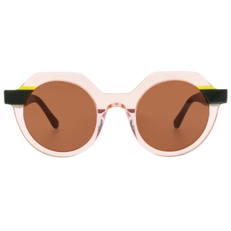 ZOCO EYEWEAR ZOCO CLOVE Gafas de Sol para Mujer redondas de estilo moderno.